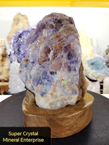 Natural High Grade Nigeria Purple Lepidolite Crystal Ornament PLC03 #Naturalcrystal #homedecor