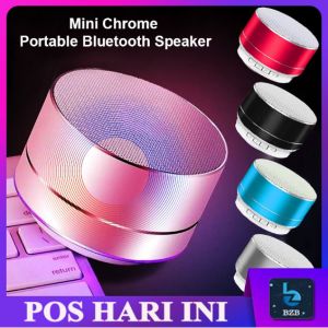 🎁 Original Product + FREE Shipping 🎁 [Double Mini] Mini A10 Speaker+Mini MP3 Player (TF USB FM Wireless Portable Music Sound Box+LED Bluetooth/Clipable)