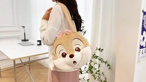 Túi xách đeo vai CỠ LỚN hoạt hình Sóc Nâu hót hít dễ thương túi xách dung tích lớn sang trọng