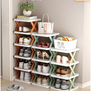 ชั้นวางรองเท้า ชั้นวางของ 2-9 ชั้น แบบ DIY