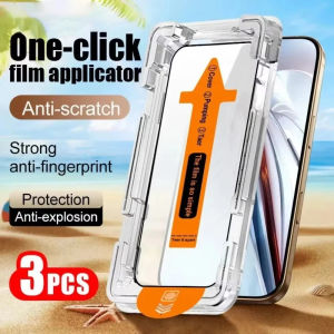 3Pcs Dust Free Install HD Glass Film For Xiaomi Redmi K80 Ultra/Turbo 4 Pro/K70 Ultra/K70E/K80 Pro Screen Protector