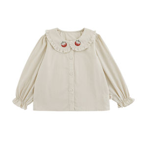 Strawberry Embroidery Doll Collar Set