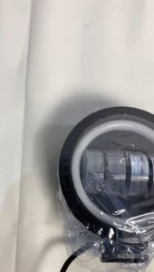 LAMPU DEPAN DAYMEKER 4 LED BULAT LAMPU SOROT ANGLE EYE 4D UNIVERSAL