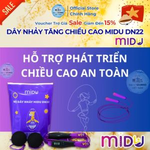 [NSF1111 Giảm 111K] Dây Nhảy Tăng Chiều Cao Midu MN22 - Chính Hãng Việt Nam