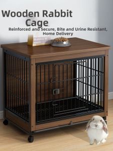 Automatic Cleaning Rabbit Cage Pet-friendly Dwarf Rabbit Luxury