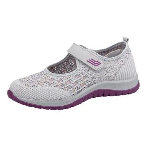 KANGZUJIAN | Elderly Breathable Summer Thin-Design Lightweight Soft-Soled Womens Shoes