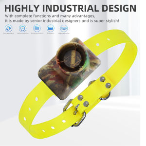 Rechargeable Hound Dog Beeper Collars IP65 Waterproof Dog Buzzer Hunting Collar Sound Localization Collar For Sports Training