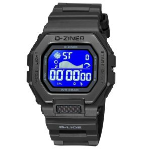 COD BISA BAYAR DITEMPAT JAM TANGAN D ZINER JAM TANGAN PRIA ANTI AIR MODEL KOTAK PAKET BOX