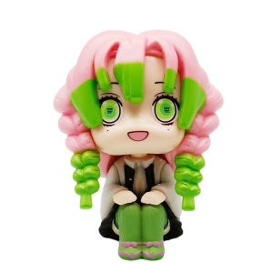 Bandai | In Stock Bandai Demon Slayer Q Sitting Figures 8 Styles Hashira & Demons Collection PVC Model Desktop Decoration Gifts