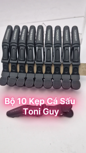 Bộ 10 kẹp chia tóc định hình tóc cá sấu Toni Guy