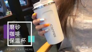 [Giữ nhiệt 8-12h] Cốc giữ nhiệt Coffee Holic 500ml