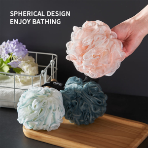 High-quality bath loofah bath ball flower body scrub sponge suitable for women men and children⚡PH deliveryIn stock⚡