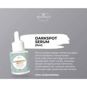 Dark Spot Serum Flek Hitam dan Pencerah Glowing Benings Skincare Benings Clinic