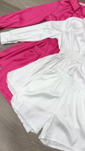 SV 6199 - Shella Silky Set | Silvervogue | Set Atasan dan Celana Sutra Pakaian Wanita