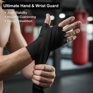 2 Rolls 2.5M Cotton Boxing Bandage Sports Strap Sanda Gauntlets MMA Hand Gloves Wraps Belt Wraps Bandage For Competition