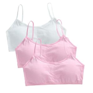 3pcs/lot Cotton Tube Tops for Teens Girls Student Kids Small Training Bra Sports Underwear Development Childrens Lingeries