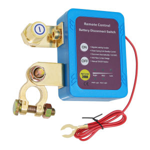 RYSJM | Wireless Remote Battery Disconnect Power Switch 12V 240A Shut Off Cut Off Kill Switch With Remote Control Switch For Car Truck