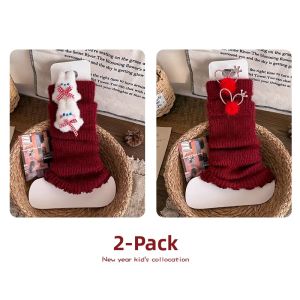 Warm Thick Wool Sock Leggings for Girls