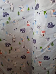 kain bahan polymicro disperse lebar 240cm per 50cm