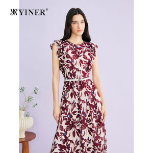Artistic Floral Lace Sleeveless Slim Fit Dress