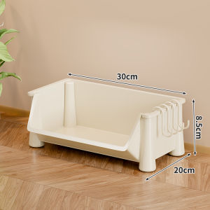 evesigar | Movable Book Storage Shelf Cart