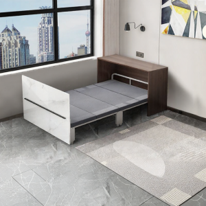 HANXIGE | Modern Luxury Foldable Bed for Nap with Extendable Table Function