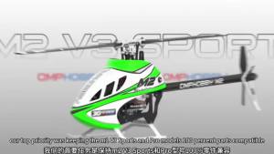 Mô Hình Trực Thăng Điều Khiển Từ Xa OMPHOBBY M2 V3 Sport 2026 Biểu Diễn 3D Dành Cho Người Lớn Chuyên Nghiệp Bay Ngoài Trời Chất Liệu Kim Loại & Nhựa