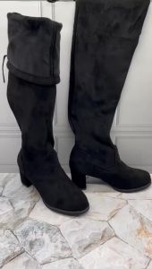 Sepatu Long Boots Flat Korea BO600