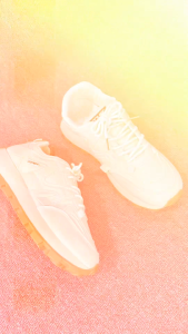 DILOOK C011 Sepatu Cewek Keren Kekinian Sneakers Wanita Putih Cream Sporty Shoes