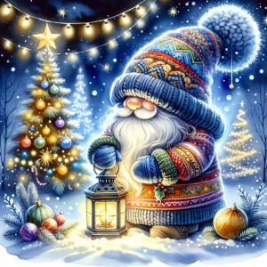 HUACAN Full Square Diamond Embroidery Gnome Painting Cross Stitch Cartoon Mosaic Full Round Rhinestones 5D DIY Handicraft