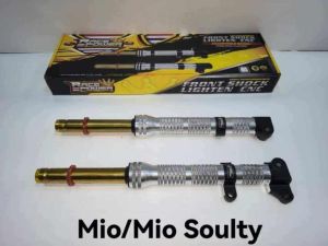 RACEPOWER LIGHTEN FRONT SHOCK ASSY WITH ADJUSTABLE PRE-LOAD FOR MIO/CLICK/BEAT FI/SNIPER/WAVE124/AEROX