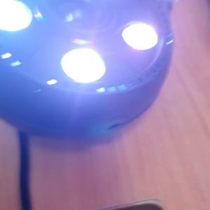 ไฟพาร์ LED 6 หลอด 7w ไฟปาร์ตี้ มีลำโพงบลูทูธ ไฟดิสโก้ LED Mini Par Light 6 LED (RGB 3IN1สินค้าราคาส่ง