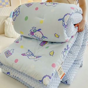 Kuromi Childrens Quilt Thick Winter Bean Sprout Quilt Spring Autumn Quilt Four Seasons Universal Cotton Quilt for Kids