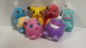 [Clear Stock] Pokemon Doll PikachuCharmanderSquirtleJigglypuffGengarBulbasaur. Pokemon Toys