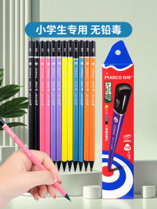 Bút Chì Gỗ Ngắn Marco Cho Trẻ Em Bút Chì Nguyên Khối Bút Chì Ẩn Đầu Bút Chì Viết Cho Trẻ Mẫu Giáo Bút Chì Viết Cho Học Sinh