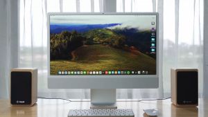 Speaker Komputer/Laptop 2.0 Kisonli Model Kayu X23 Switch Volume Control - LPM