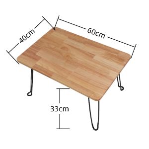 JOY | Folding Solid Wood Side Table