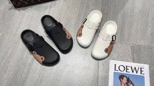 Sandal Wanita Fashion Empuk Tebal Anti Slip Indoor Rumah Nyaman Bear Face JOFSH77
