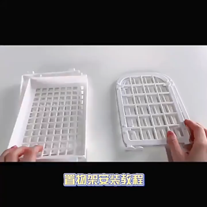 Spring Home ชั้นวางของพลาสติก ชั้นวางของ สามารถใช้วางหนังสือ ที่เก็บข้อมูลเดสก์ท็อป เครื่องเขียน ชั้นเก็บของเล็กๆ ใช้ได้จริง