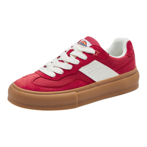 Dickies | Red Mens German Trainer Shoes Breathable