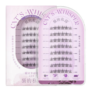 CATS WHISPER | Natural No-Adhesive False Eyelashes for Beginners CATS WHISPER