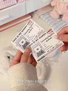 กล่องดินสอตุ๊กตาลูกแมวและลูกสุนัข ความจุขนาดใหญ่ กล่องดินสอน่ารักเรียบง่าย