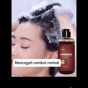 Shampo Kusumi Nan Mei & Shampoo Shouwu 300ml: Solusi Hilangkan Uban & Ketombe