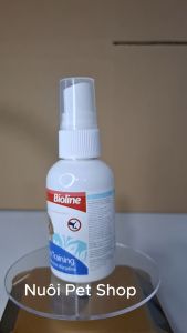 Chai xịt hướng dẫn huấn luyện chó mèo đi vệ sinh đúng chỗ Bioline Puppy Training chai 50ml - Nuôi Pet Shop