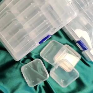 14pcs in 1 Set Beaded Storage Box Nail Art Jewelry Earring Seed Beads Storage Bottle DIY Diamond Painting Rhinestone Craft