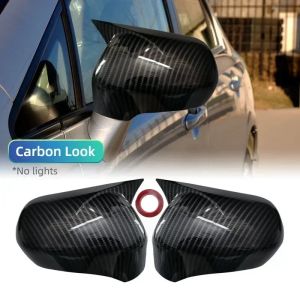 Fit For Honda Civic 8th 2005-2010 Car Side Wing Mirror Rearview Mirror Cover Trim Rear View Cap Replacement Shell Housing