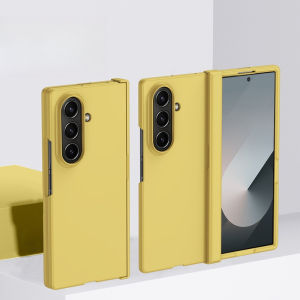 Fashion Luxury Skin Feel Frosted Matte Phone Case For Samsung Galaxy Z Fold 8 Ultra 7 6 5 4 Candy Color Shockproof Protect Cover