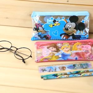 Gratis Ongkir - Alat Tulis Kartun Lucu Set 6in1 / Stationery Study Set Murah Karakter