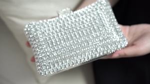 Fashion Rhinestones Evening Clutch Bag for Women Formal Crystal Diamonds Dinner Party Wedding Purses and Handbag