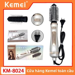 Kemei | Máy Sấy Tóc Đa Năng KM-8024 Máy Uốn Tóc Đa Năng Tự Động Nhiều Đầu Dành Cho Người Lớn
